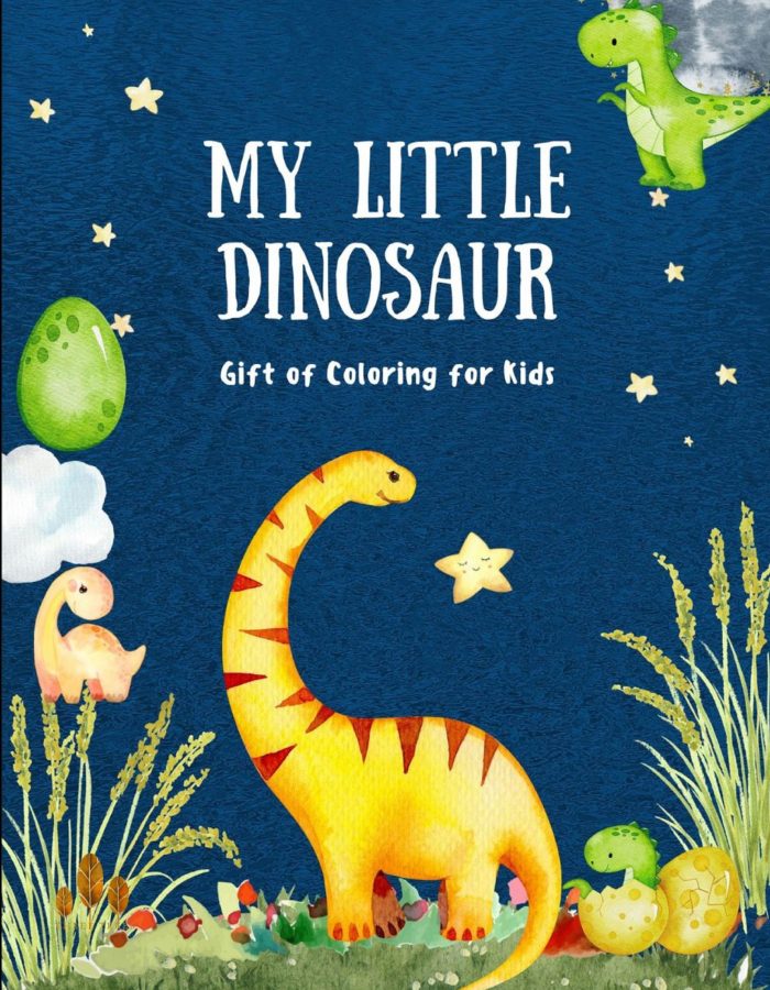 My Little Dinosaur : Gift of  Coloring for Kids, Birthday, Festival Gift, Pages 50, Jumbo Size