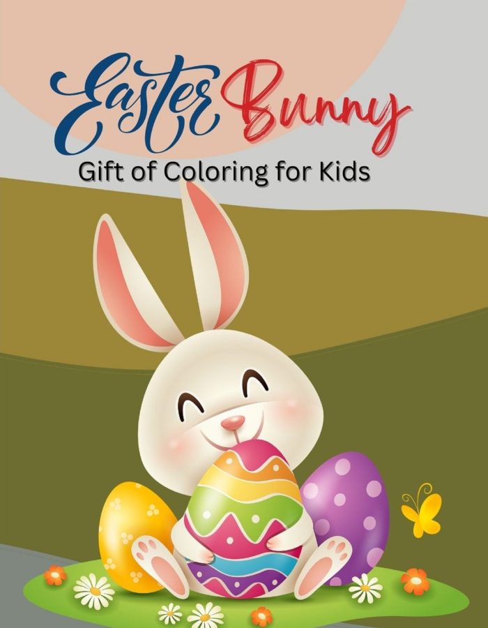 Easter Bunny : Gift of Coloring for Kids, Pages 65, Jumbo Size